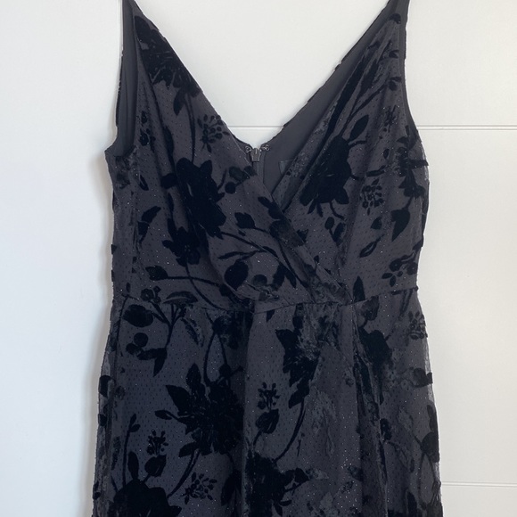 Evernew velvet burnout wrap dress - Picture 4 of 6